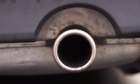 Exhaust fumes