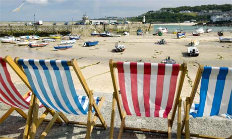 British beach