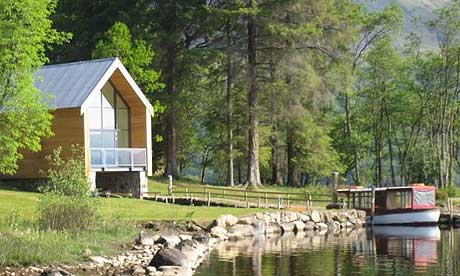 Ardanaiseig Hotel boathouse