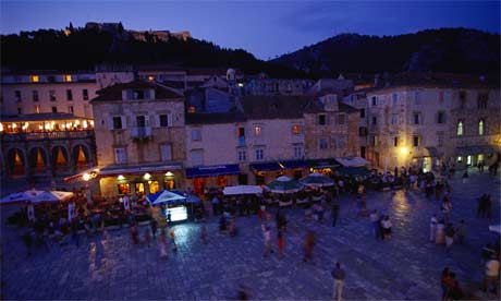 Hvar harbour, Croatia