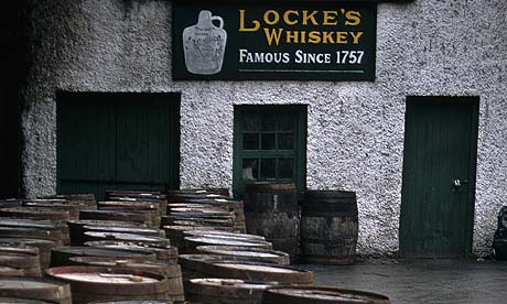 Locke's Whiskey Distillery in Kilbeggan, Ireland