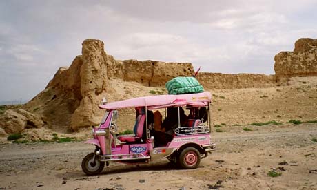 Antonia Bollingbroke-Kent and Jo Huxster's Tuk Tuk