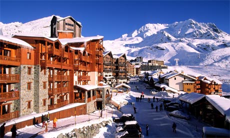 ski resorts france