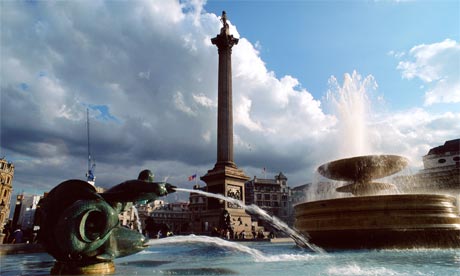 Nelson's column, London
