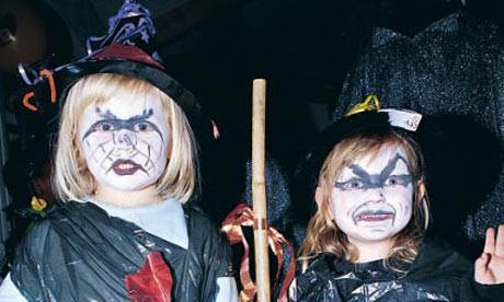 Halloween in Llanelli, Wales