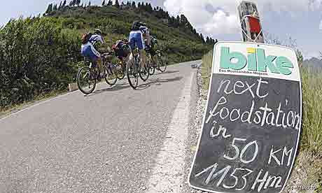 Trans-Alp mountain bike event