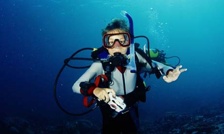 Scuba diving in the Red Sea
