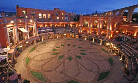 Zacatecas bullring hotel, Mexico