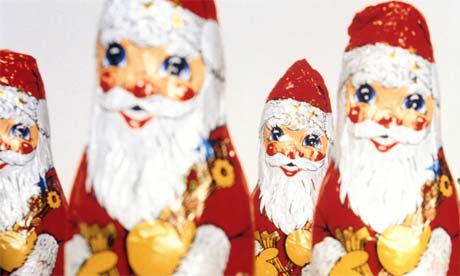 Chocolate Santas