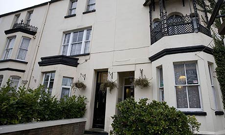 The Nanford Guest house, in Oxford, which has been voted Britain's dirtiest hotel in a survey by Tripadvisor