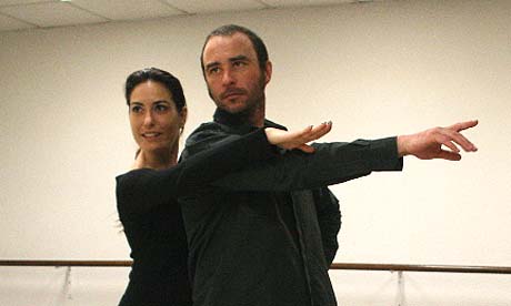 Flamenco dancing class