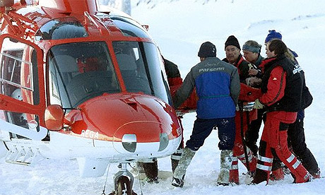 Avalanche rescue team