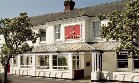 The Sportsman pub, Whitstable