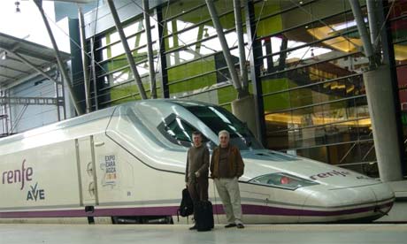 Elipsos Trenhotel, train to Spain