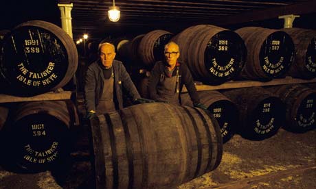 Whiskey in Skye, Scotland