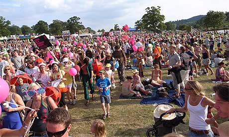 Children enjoying the Big Chill