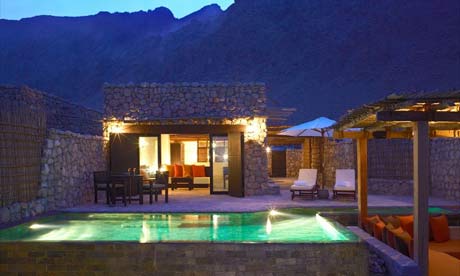 Zighy Bay resort, Oman