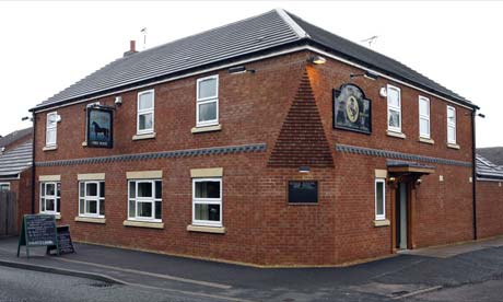The Black Horse Pub, named Camra new-build pub of the year, near Walcote, Leicestershire