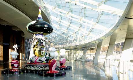 New York art museums:  Tongari-kun by Takashi Murakami at The Brooklyn Museum