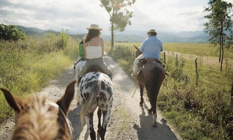 Horse riding