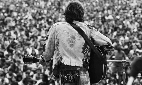 Woodstock free festival in August 1969 Photograph Henry Diltz Corbis
