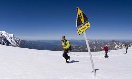 Jonathan Trigell in Chamonix