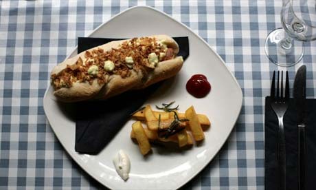 Danish hotdog