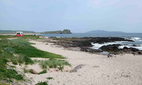 Bus to Southend on the Kintyre peninsula, Scotland