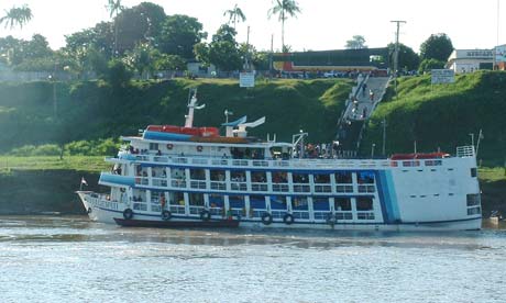 Ferry down the Amazon