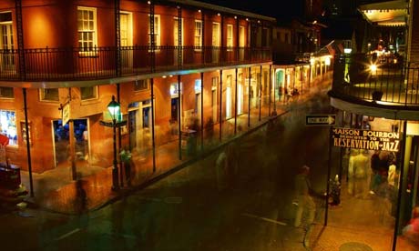 Bourbon Street in New Orleans, US