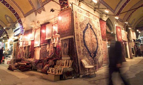 The Grand Bazaar in Istanbul