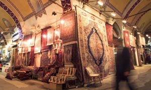 The Grand Bazaar in Istanbul