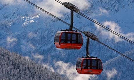 Peak 2 Peak gondola, Whistler, Canada