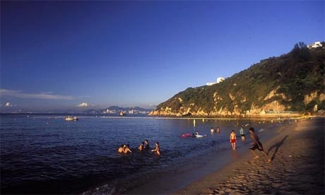Cheung Chau, Tung Wan beach, Hong Kong