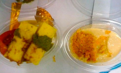 Virgin in-flight meal