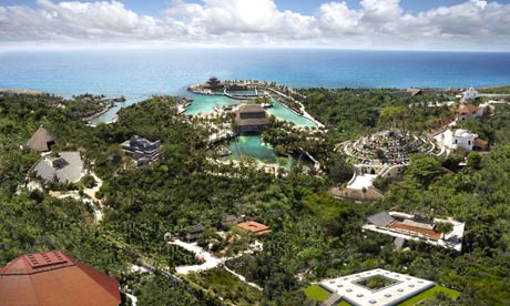 Xcaret, near Cancun on the Yucatan peninsula in Mexico