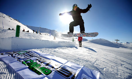 snowboarding rail tricks