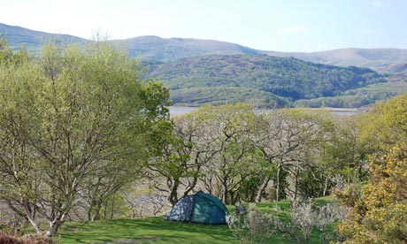 camping in the noughties