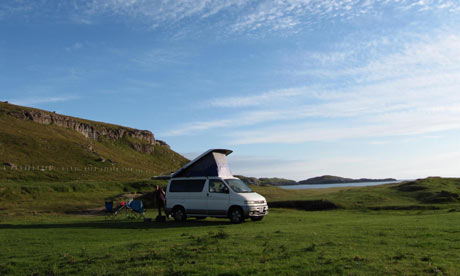 Christopher Burley Wild Camping in the Scottish Highlands