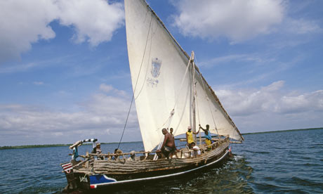 Dhow boat, Kenya