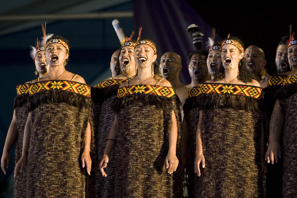 Haka: Te Matatini national kapa haka festival, Palmerston North, New Zealand