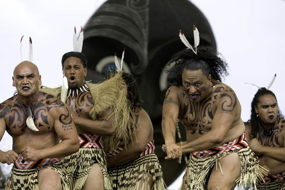 Haka: Te Matatini National Kapa Haka, Palmerston North, New Zealand