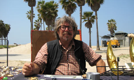 Stall seller on Venice Beach, Los Angeles, California