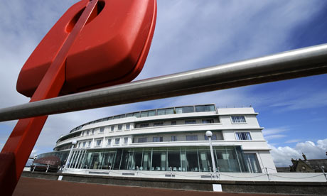 The Midland railway hotel in Morecambe, Lancashire