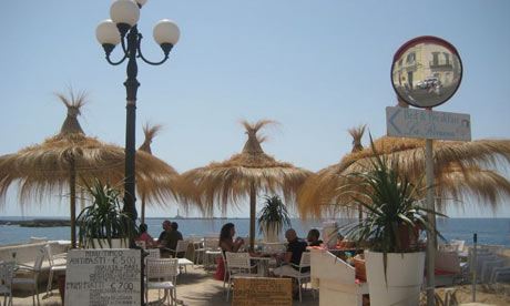 A bar at Gallipoli, Puglia