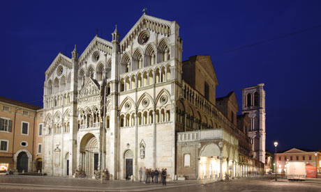 San Giorgio cathedral in Ferrara, Italy