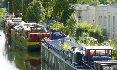 Barges in Metz