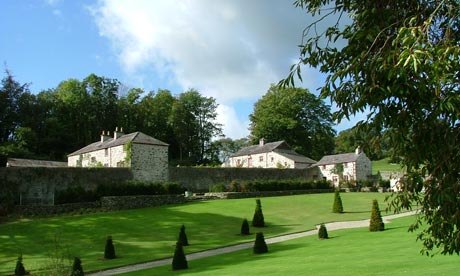 The garden of Plas Cadnant, Anglesey, Wales