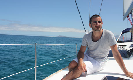 Gareth McLean in La Graciosa