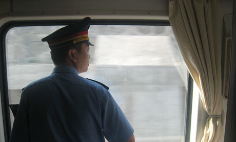 China - train guard